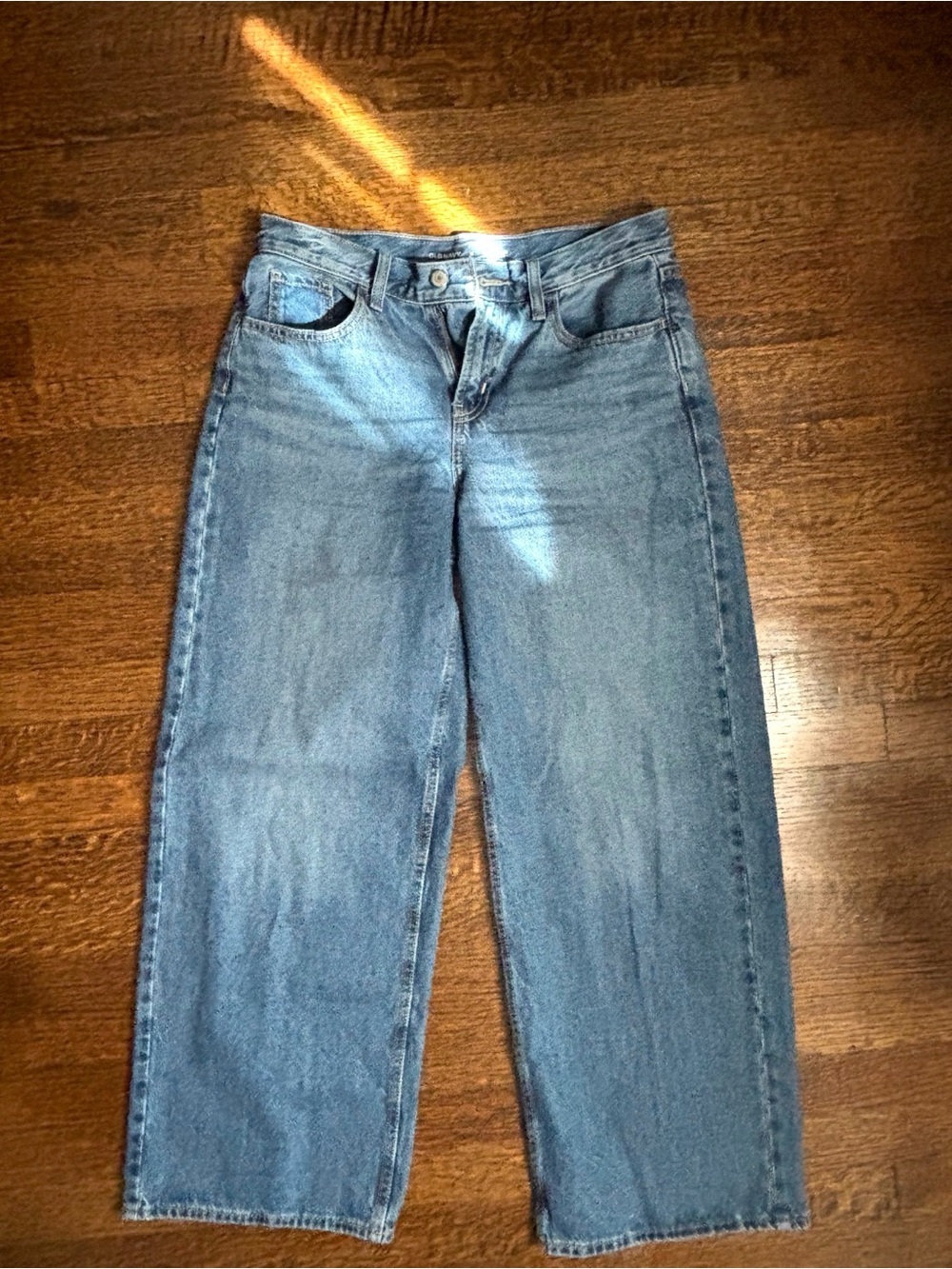 Mid rise Wow baggy wide Leg Jeans Old navy